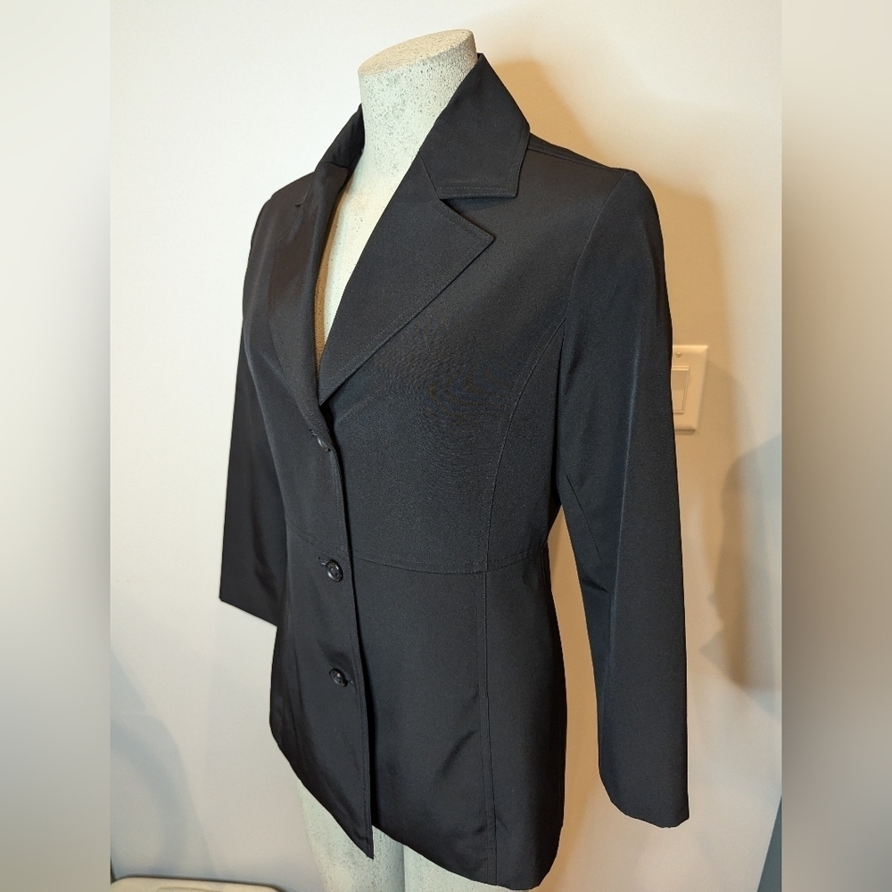 Marc New York women's three button black blazer, size S
